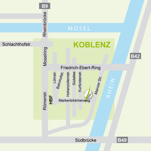 Dr. med. D. Mattick | Urologie Koblenz | Anfahrt