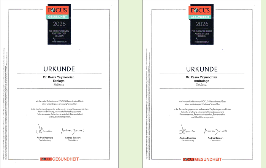 Focus 2026 Empfohlener Arzt Koblenz